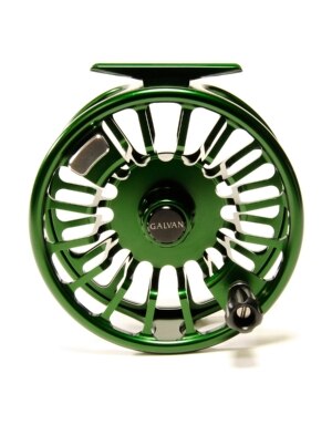 Galvan Fly Reels Torque Spools in Green